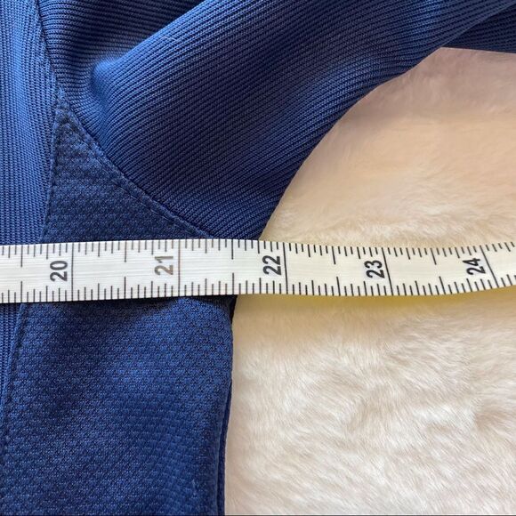 Starter Front Zip Closure Midnight Navy Jacket Size Small - Picture 10 of 12